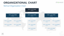 Vertical Organization Chart for PowerPoint