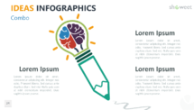 Ideas - Infographics for PowerPoint - Combo