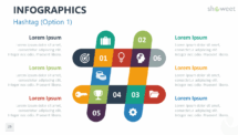 PowerPoint Infographic Element - Hashtag (Option 1)