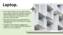 Plus Template for PowerPoint - Laptop Mockup
