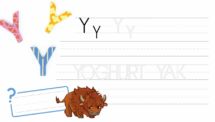 Learn ABC and Trace the Letter Y - PowerPoint Worksheet