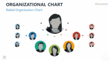 Radial Organization Chart for PowerPoint
