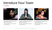Oki - Multipurpose PowerPoint Template - Introduce your Team (3 Pictures)