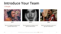 Oki - Multipurpose PowerPoint Template - Introduce your Team (3 Pictures)