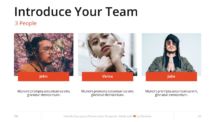 Oki - Multipurpose PowerPoint Template - Introduce your Team (3 Pictures)
