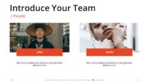 Oki - Multipurpose PowerPoint Template - Introduce your Team (2 Pictures)