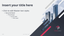 Diagonal - Modèle Gratuit PowerPoint Créatif - Page de Titre et Contenu 3