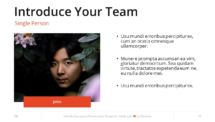 Oki - Multipurpose PowerPoint Template - Introduce your Team (1 Picture)