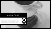 BLAK PowerPoint Template - Coffee Break