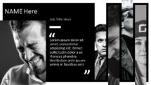 BLAK PowerPoint Template - Meet the Team 2