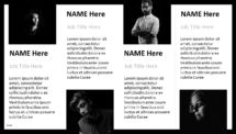 BLAK PowerPoint Template - Meet the Team 3