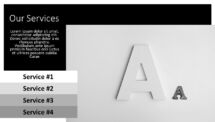 BLAK PowerPoint Template - Services 2