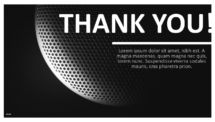 BLAK PowerPoint Template - Thank You