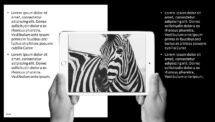 BLAK PowerPoint Template - iPad Mockup