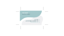 Business Brand Identity - Business Card Template (Front)