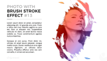 Mockup Layout #13 - Brush Stroke Effect for PowerPoint