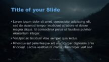 Trail Running Themed Image For a Title and Content PowerPoint Slide
