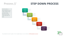 Step-Down Process - SmartArt Graphic for PowerPoint
