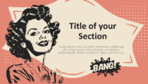Diapositive 05 - Modèle Pub Rétro pour PowerPoint et Google Slides