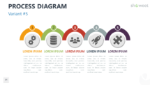 Free Process Diagram for PowerPoint - Variant 5