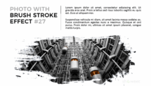 Mockup Layout #27 - Brush Stroke Effect for PowerPoint