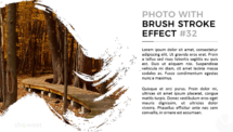 Mockup Layout #32 - Brush Stroke Effect for PowerPoint