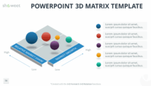 Free 3D Matrix Template with Bubbles