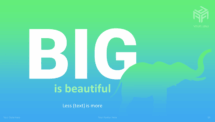 Transitions - PowerPoint Template - Big Letters