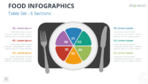 Six-section table set infographic for PowerPoint and Google Slides, perfect for structured comparisons, workflow designs, or business strategies.