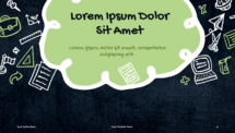 Doodles Template for PowerPoint - Section Slide