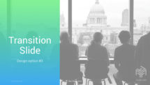 Transitions - PowerPoint Template - Transition Slide Option 3