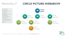 Circle Picture Hierarchy - SmartArt Graphic for PowerPoint