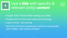 Transitions - PowerPoint Template - Title and Content