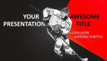 Sports - Hockey PowerPoint Template