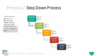 PowerPoint SmartArt Graphics - Step-Down Process Template