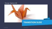 Origami PowerPoint Template - Transition Slide 4