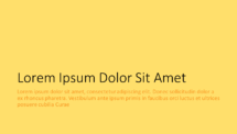 Luna - PowerPoint Template (Yellow) - Slide 04