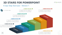 Six-Step Staircase for PowerPoint - Example 1
