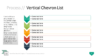 PowerPoint SmartArt Graphics - Chevron List Template
