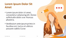 Cartoon Business PowerPoint and Google Slides Template - Theme 16 Content and Title