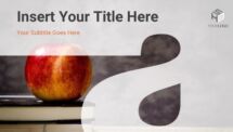 ABC Free PowerPoint Template - Letter A