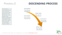 Descending Process - SmartArt Graphic for PowerPoint