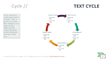 Text Cycle - SmartArt Graphic for PowerPoint