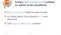 Bubbler PowerPoint Template - Title and Content (Light)