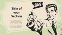 Diapositive 15 - Modèle Pub Rétro pour PowerPoint et Google Slides