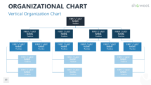 Vertical Organization Chart for PowerPoint