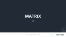 Matrix