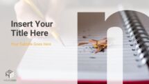 ABC Free PowerPoint Template - Letter N
