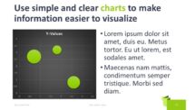 Origami PowerPoint Template - Chart