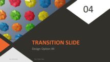 Corporate Business PowerPoint Template - Transition Slide - Option 4